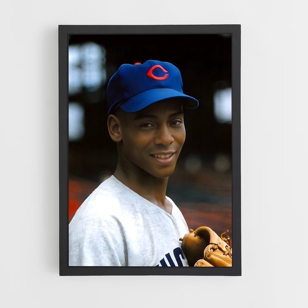 Poster Le Petit Lanceur – affiche Baseball (vue 2)